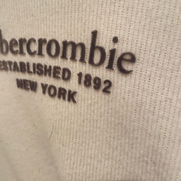 Abercrombie and fitch velvet hooded sweater. - Picture 4 of 4